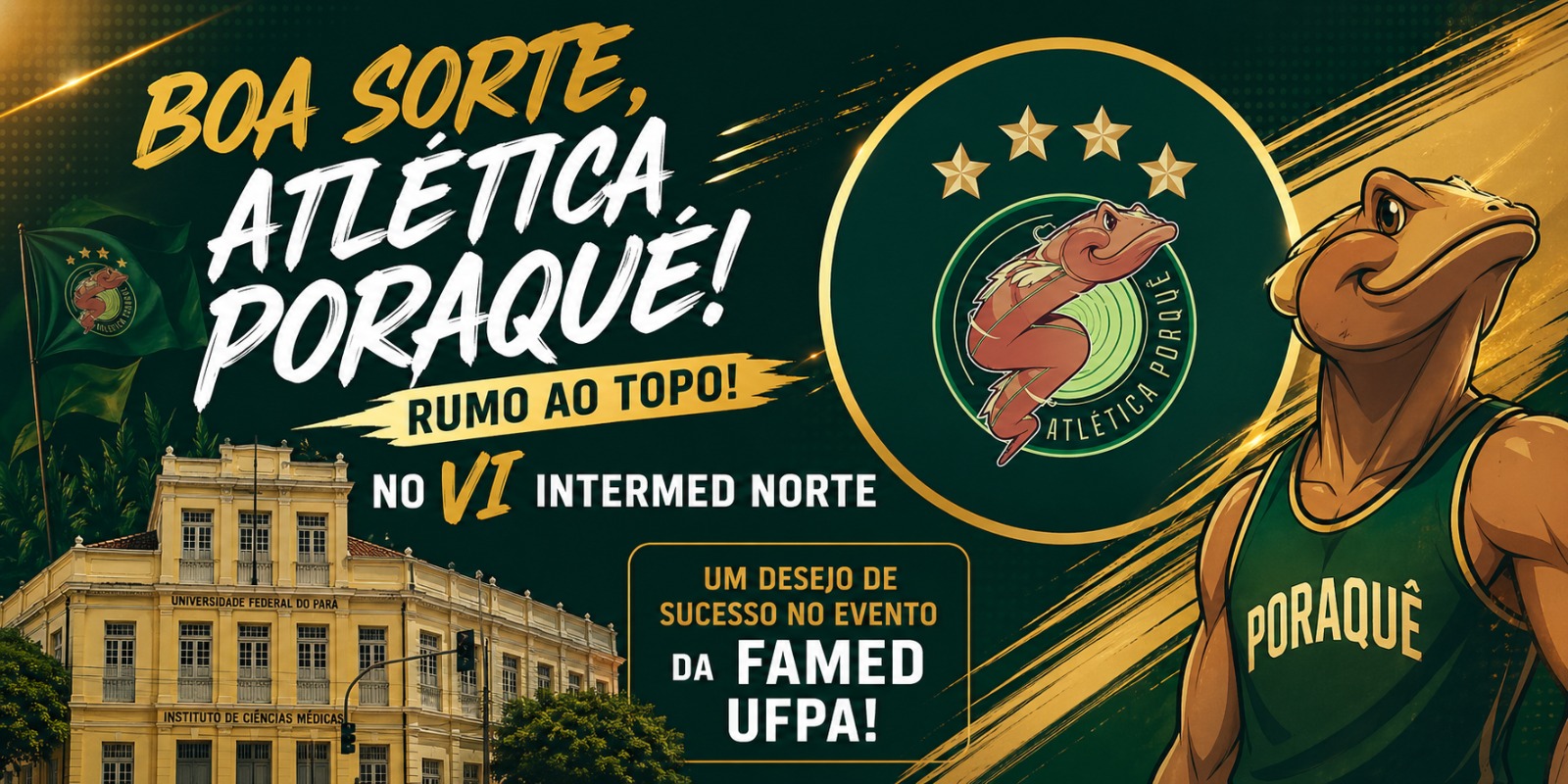 Atlética Poraquê no VI Intermed Norte